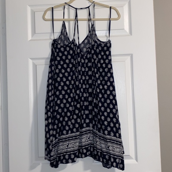 Navy Blue Summer Dress - Picture 2 of 5